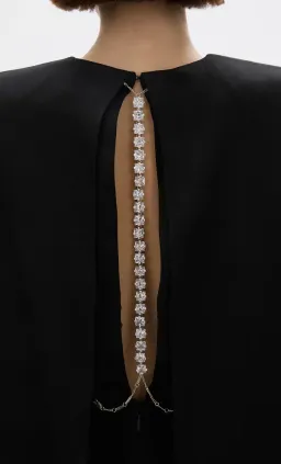 Rachel Gilbert Florida Mini Dress in black AU 8 for rent on The Volte - image 4