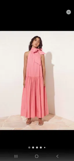 Sheike Imogen Maxi Dress Guava Size 10 for rent on The Volte - image 1