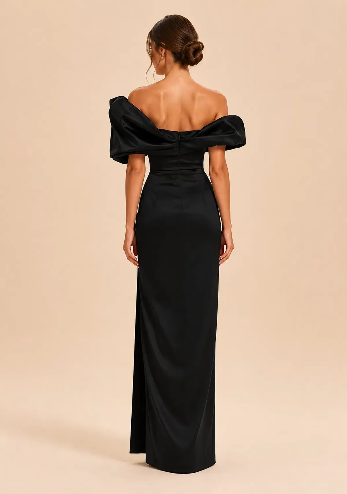 Rachel Gilbert Gia Gown in Black Size 1/AU8 - Image 2