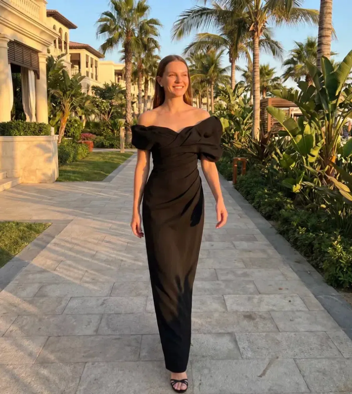 Rachel Gilbert Gia Gown Black Size 1/AU 8 - Image 1