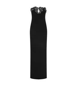 Rachel Gilbert Mirage Maxi Gown Black Size 2 / AU10 for rent on The Volte - image 1