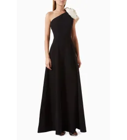 Rachel Gilbert Vya Maxi Gown Black Size 10 for rent on The Volte - image 1