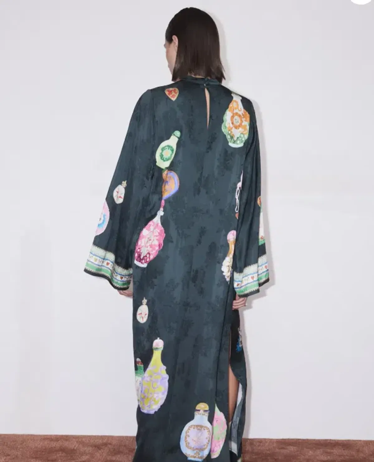 Alemais Royal Midi Dress Print Size 10 - Image 2