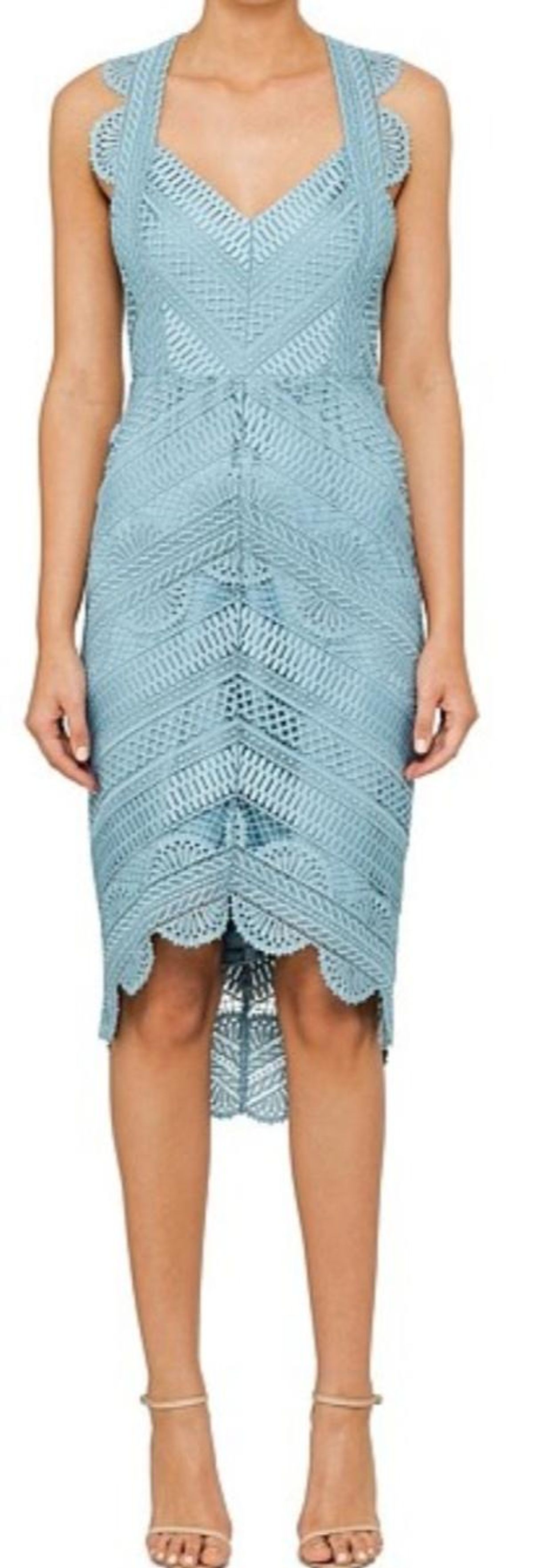 Ode Lace Midi Lover Dress for rent on The Volte - main image