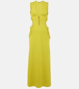 Christopher Esber Limeade Carina Plunge Dress - Size 10 AU for rent on The Volte - image 4