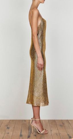 Cleo Bias Cowl Midi Dress for rent on The Volte - image 3