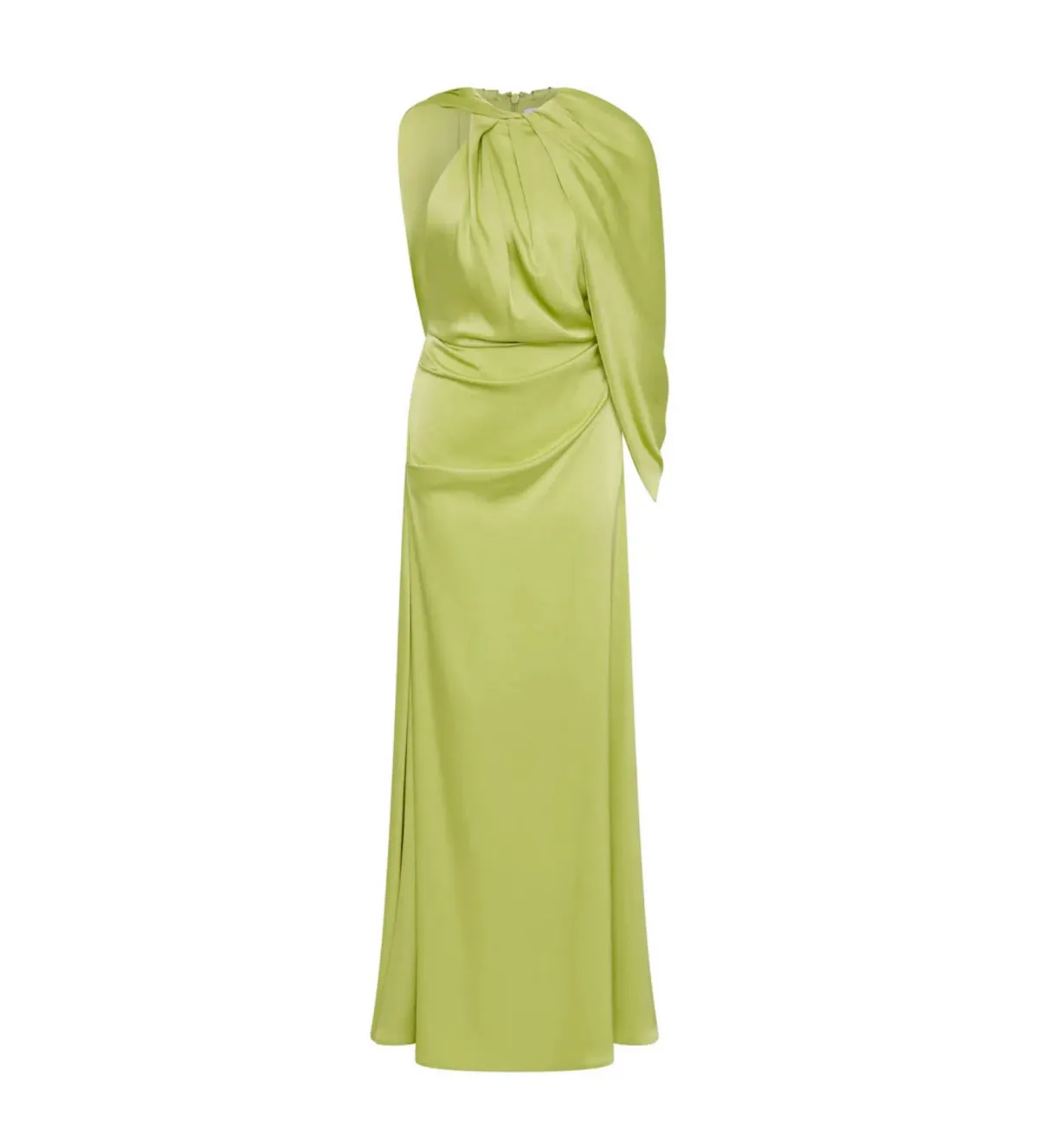 Rachel Gilbert Hallie Maxi Gown in Lime Size 3/ AU12 for rent on The Volte - main image