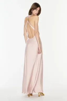 Manning Cartell Charmed Cowl Slip Dress Rose Pink Size 10 for rent on The Volte - image 2