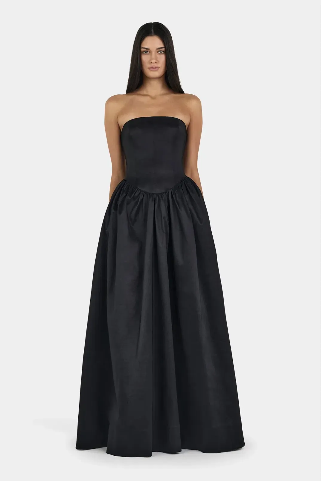 Hansen & Gretel Audrey Gown Black Size Small for rent on The Volte - main image