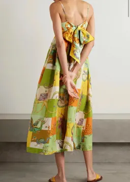 ALEMAIS – Jerome Midi Dress Multi - Size 6 for rent on The Volte - image 2