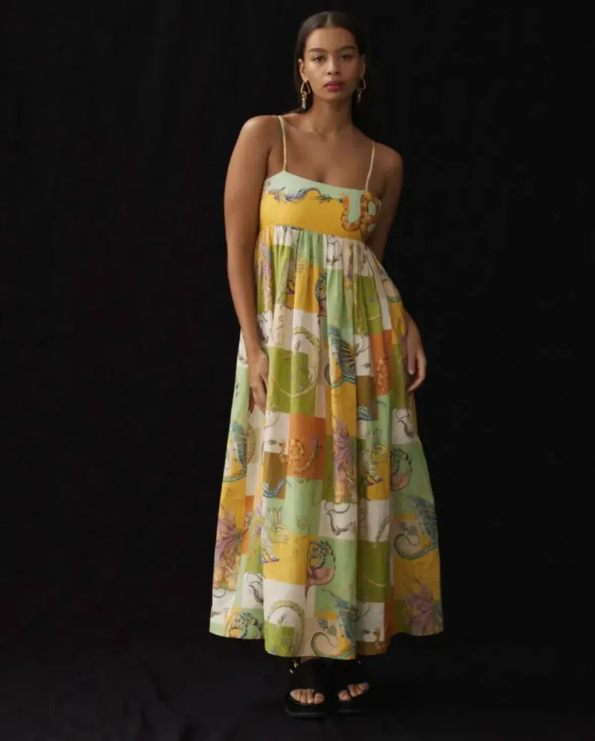 ALEMAIS – Jerome Midi Dress Multi - Size 6 - Image 4