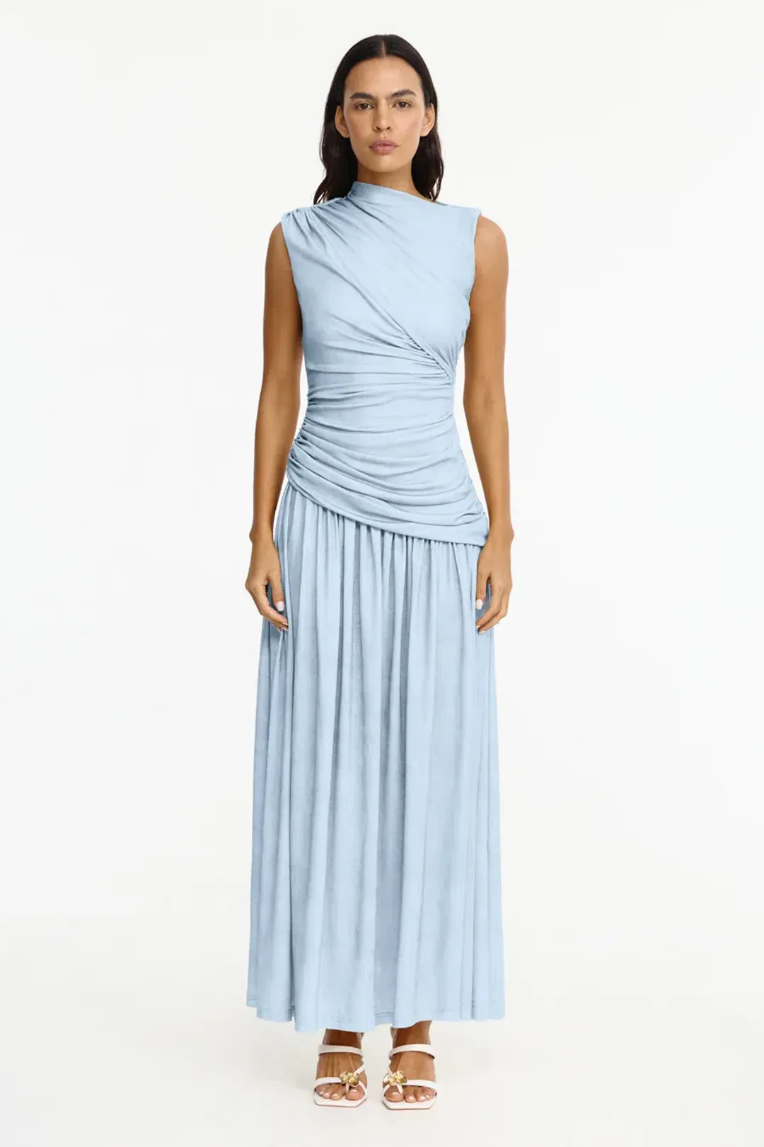 Acler Deanhill Maxi Dress size 10 Bluestar for rent on The Volte - main image
