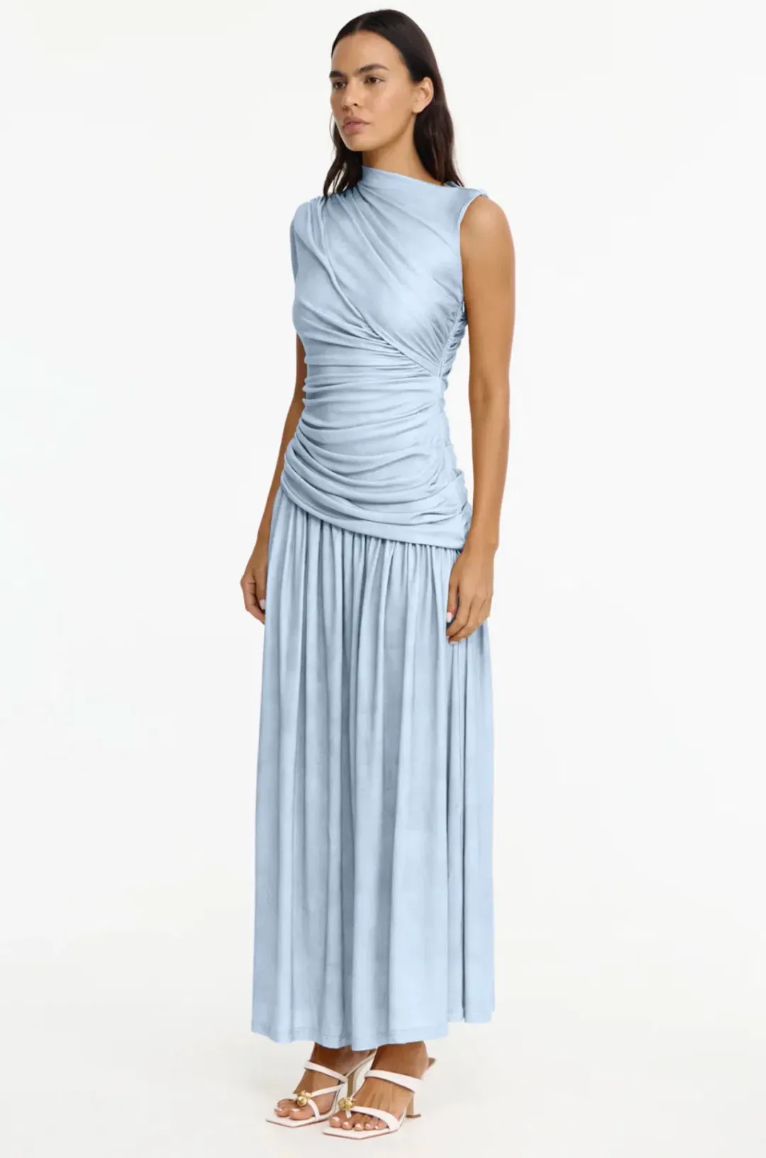 Acler Deanhill Maxi Dress size 10 Bluestar for rent on The Volte - main image