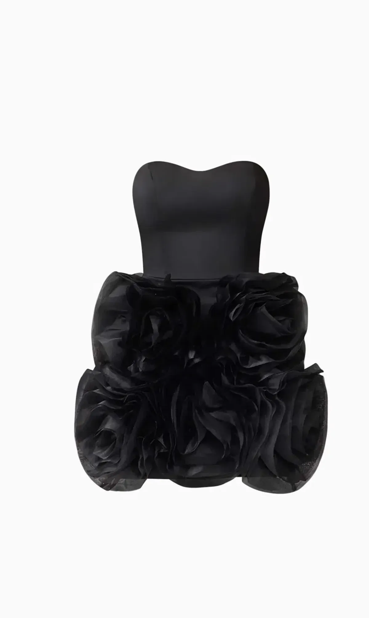 Elliatt- Asher Strapless Mini Dress- Black- Size Medium - Image 7