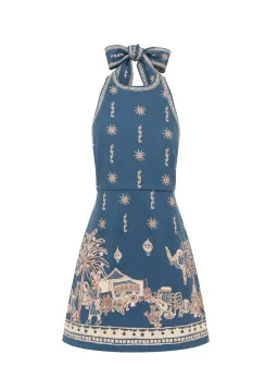 ALEMAIS- Acacia Mini Dress- Blue- Size 10 for rent on The Volte - image 4