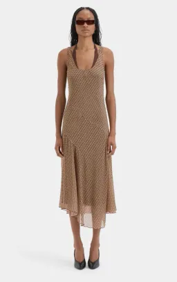 Sir the Label Cooper Layered Midi Dress Size 0 for rent on The Volte - image 1