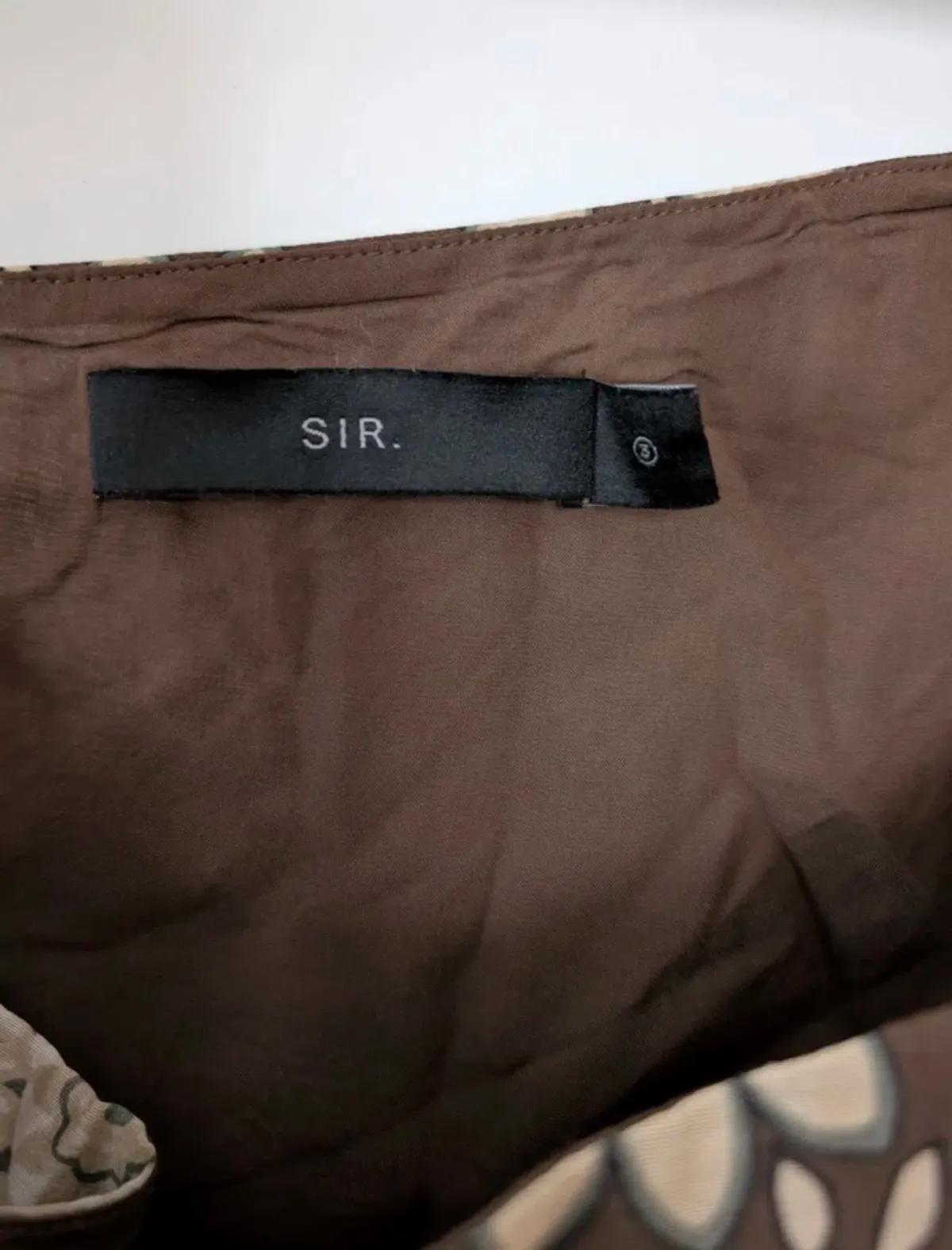 Sir the Label - Xanita Asymmetrical Cut Out - Image 4