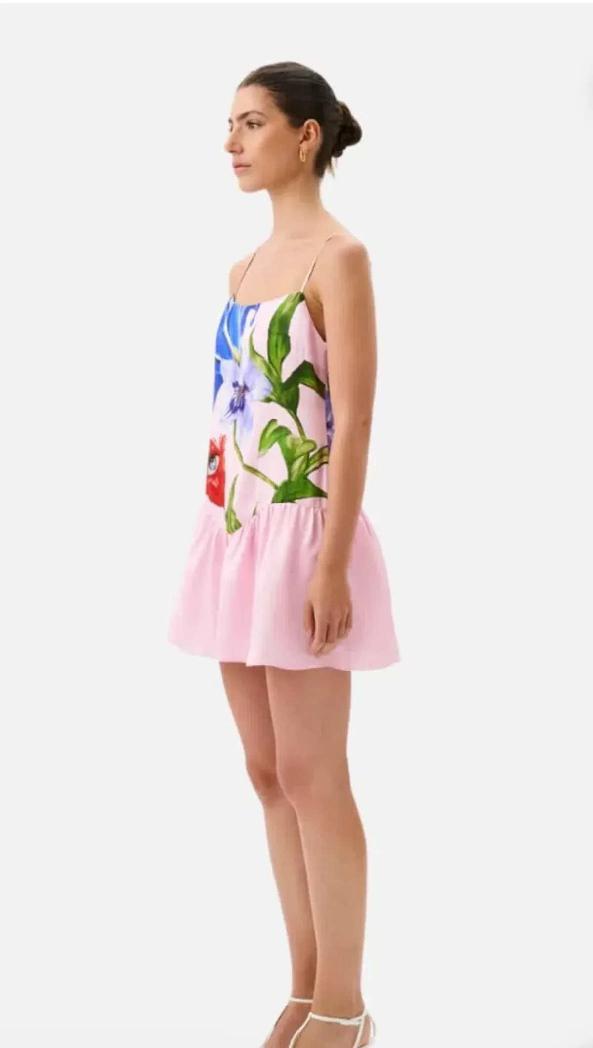 ROAME. - Livia Mini Dress- Elysium Blush Print- Size Medium - Image 3