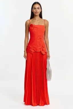 Acler Avision Maxi Dress Chilli 8 for rent on The Volte - image 1
