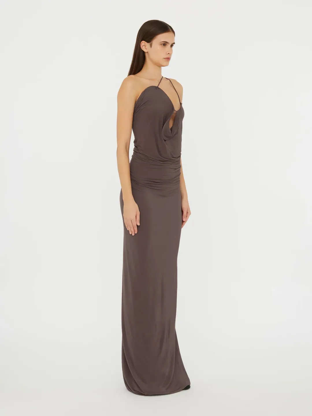 BNWT Christopher Esber Smoke Wave Coil Dress - Size 14 AU for rent on The Volte - main image