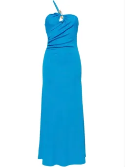 Christopher Esber Boston Blue Concave Stone Cami Dress - Size 6 AU for rent on The Volte - image 4