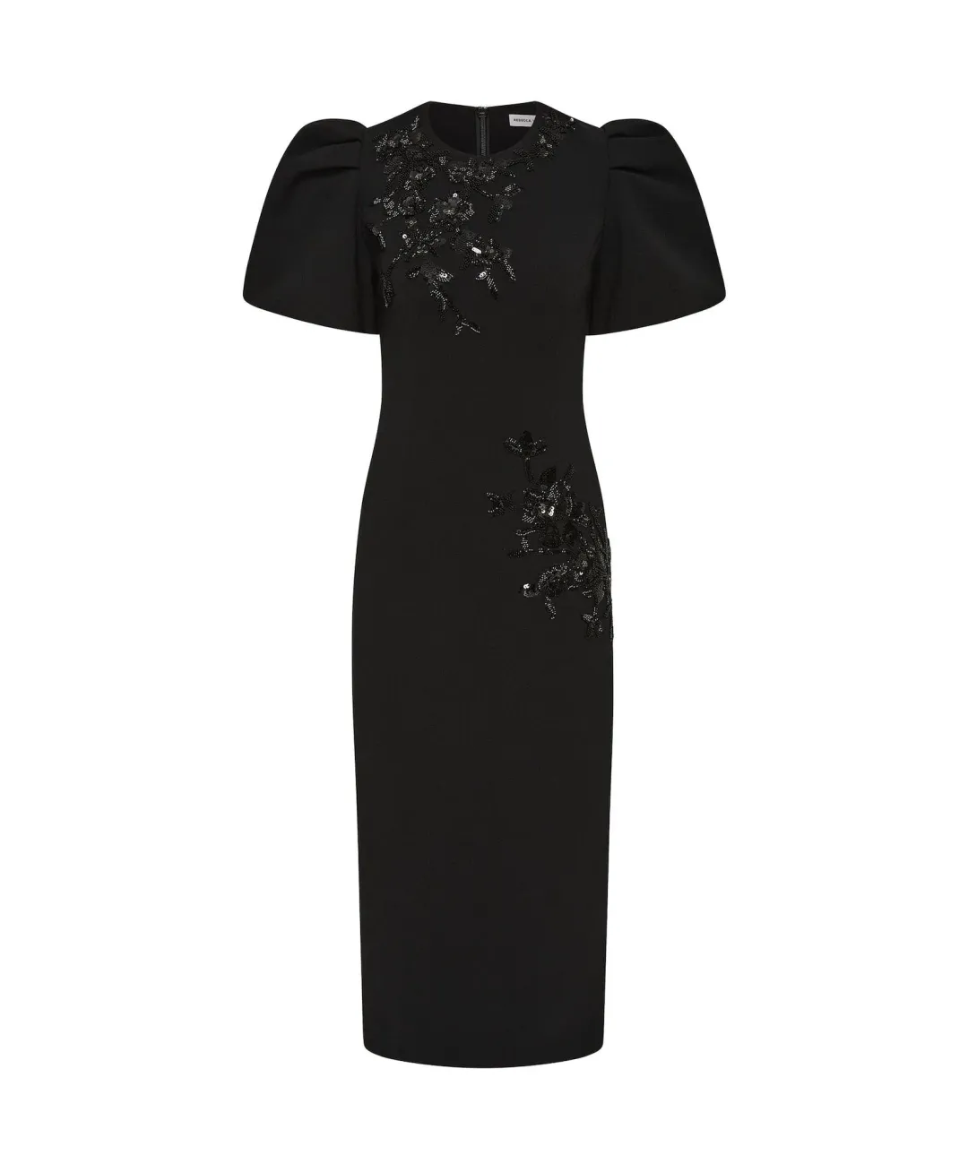 Rebecca Vallance Livia Midi Dress in Black Size AU 12 for rent on The Volte - main image