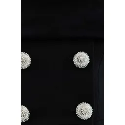 🖤 Rebecca Vallance Celia Midi Dress Size 12 AU - Black Sheer Strapless Gown 🖤 for rent on The Volte - image 5