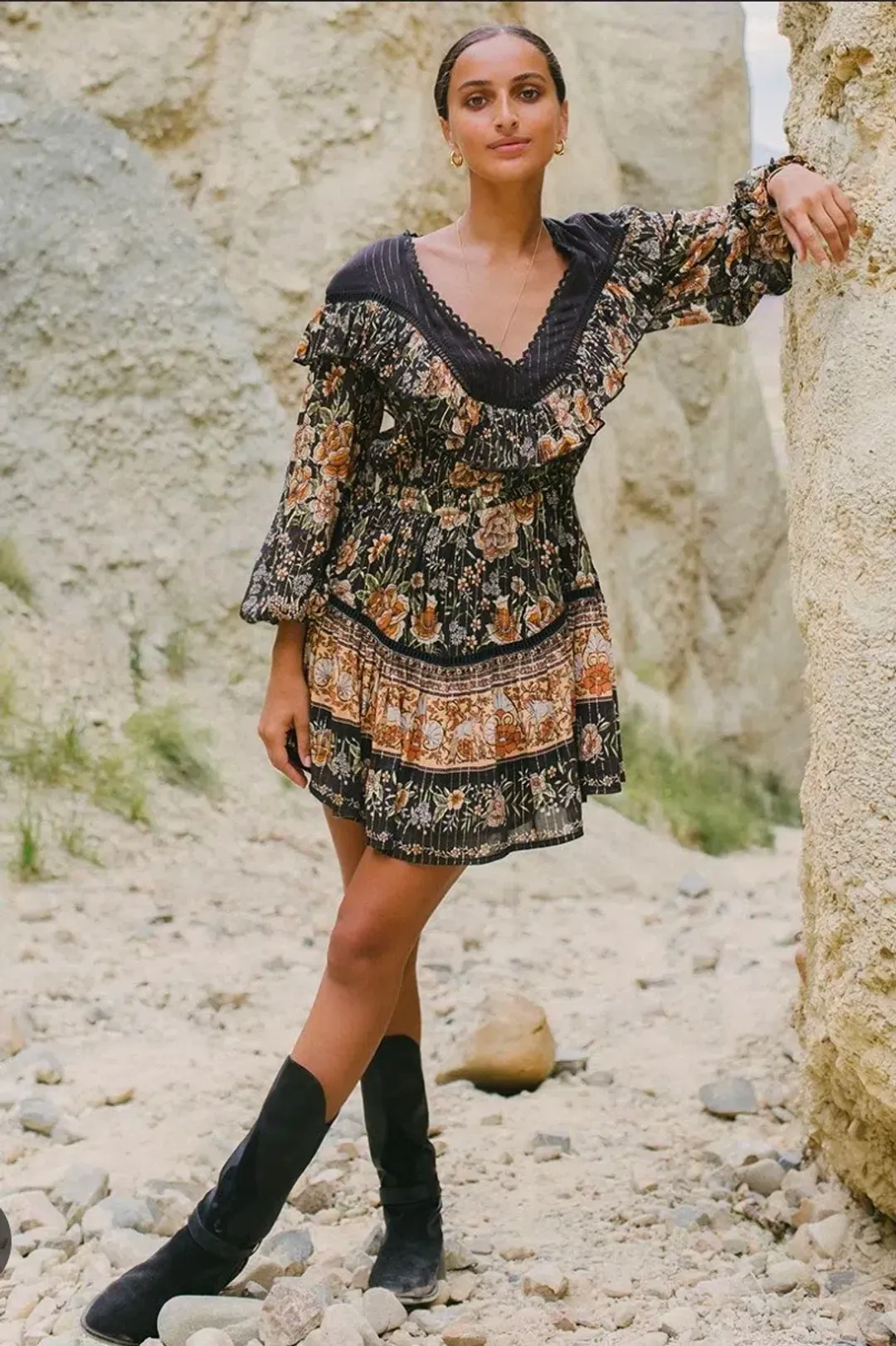 SPELL Mystic mini dress size m for rent on The Volte - main image