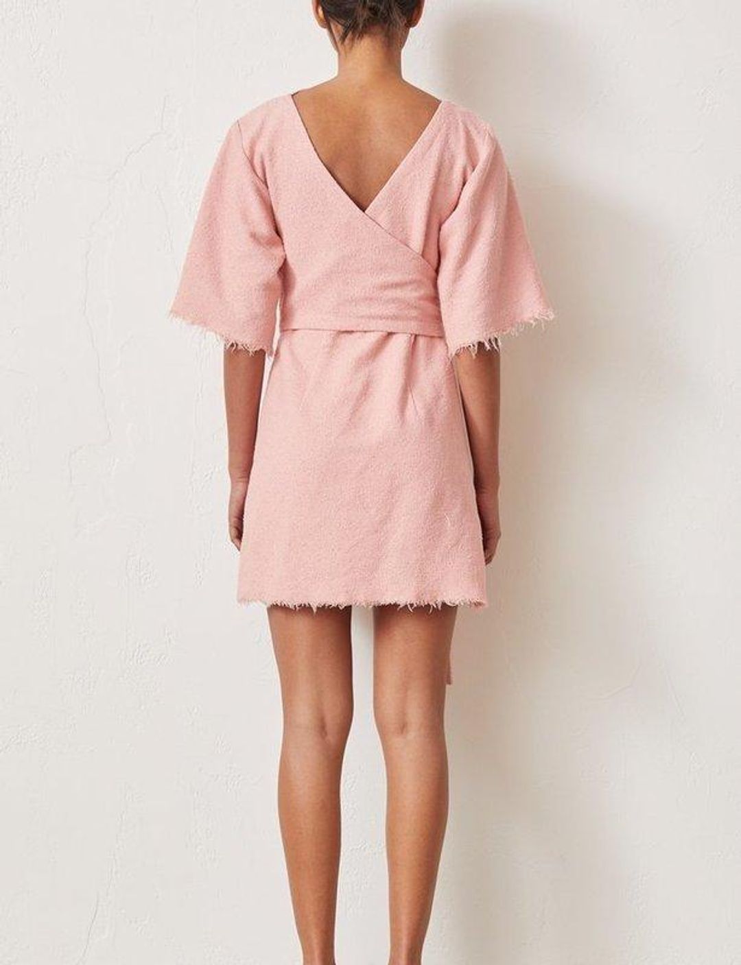 Bec & Bridge Ollie Mini Dress Musk Pink Size 8 for rent on The Volte - main image