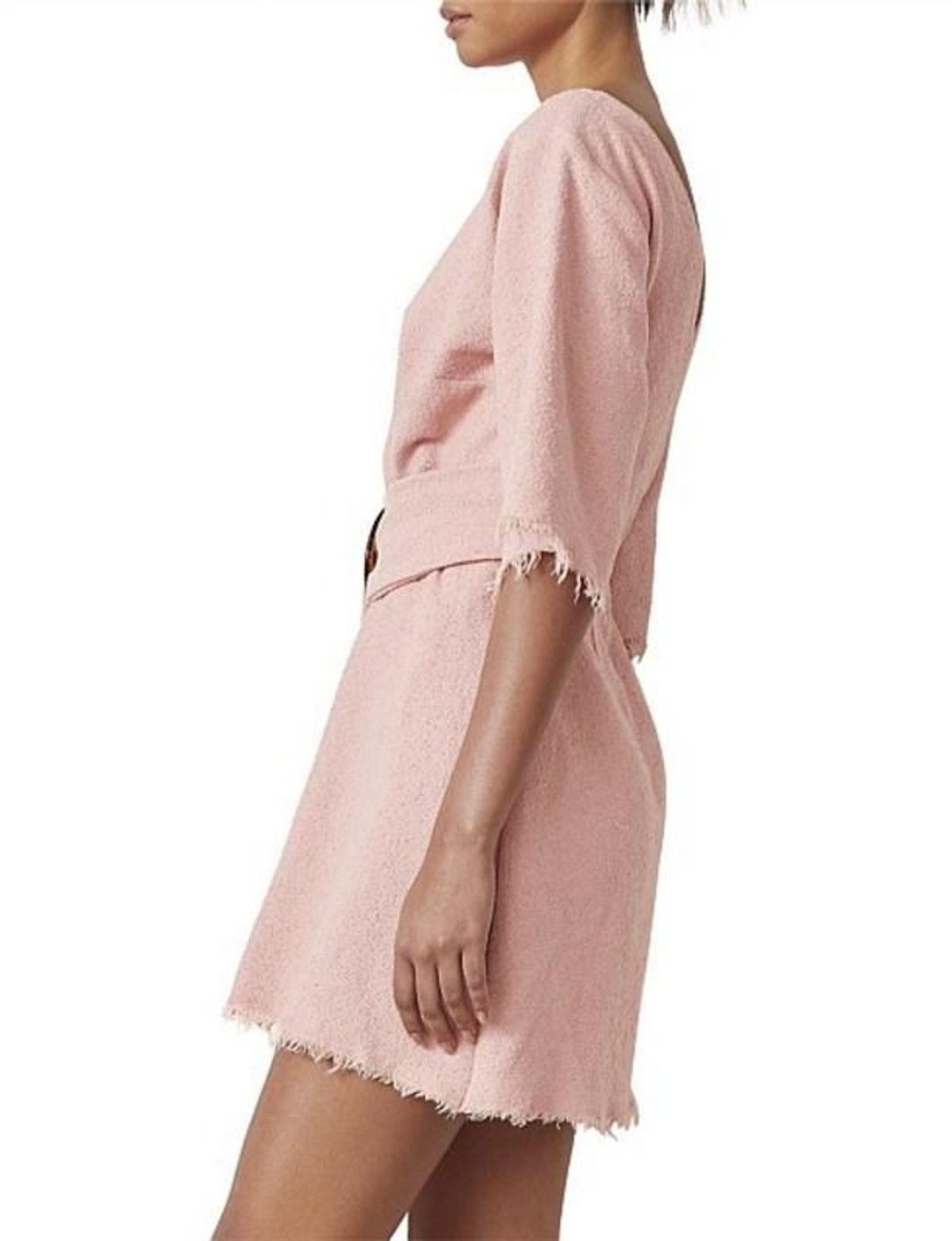 Bec & Bridge Ollie Mini Dress Musk Pink Size 8 - Image 6