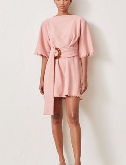 Bec & Bridge Ollie Mini Dress Musk Pink Size 8 for rent on The Volte - image 1