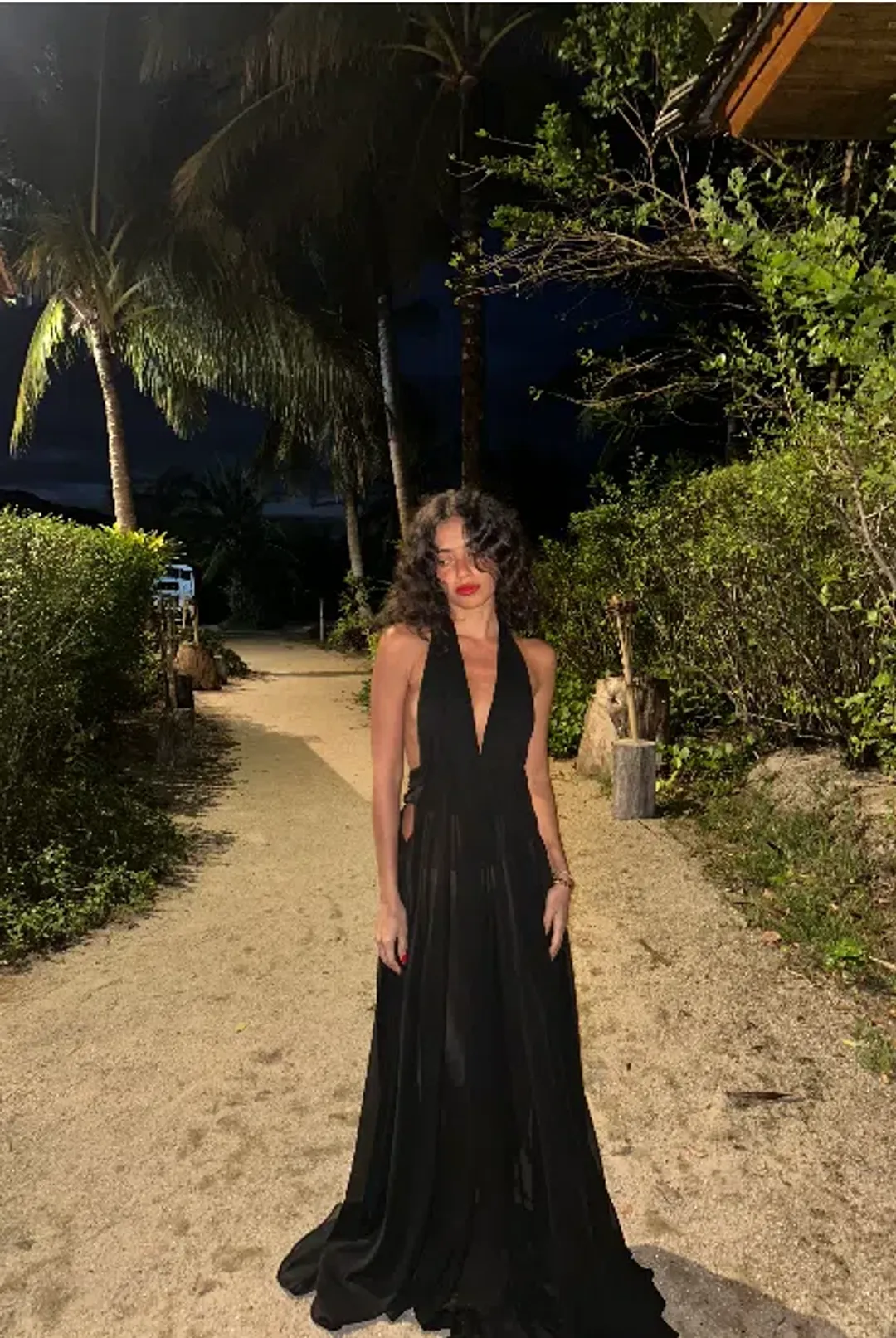 Arcina Ori Florence Dress Black in Size 6 / XS for rent on The Volte - main image