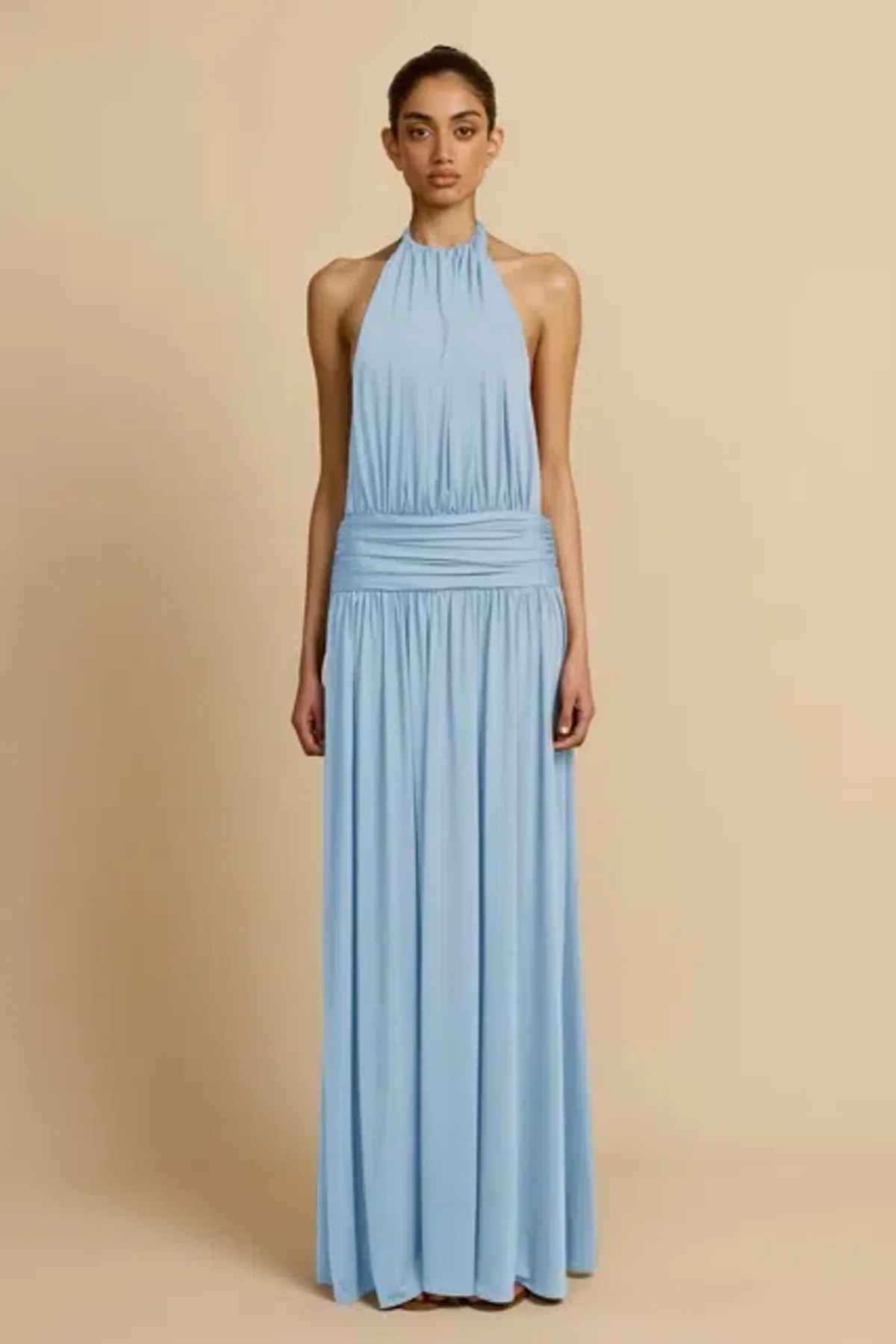 ARCINA ORI SANTINA DRESS SKY BLUE SIZE 8 - Image 1