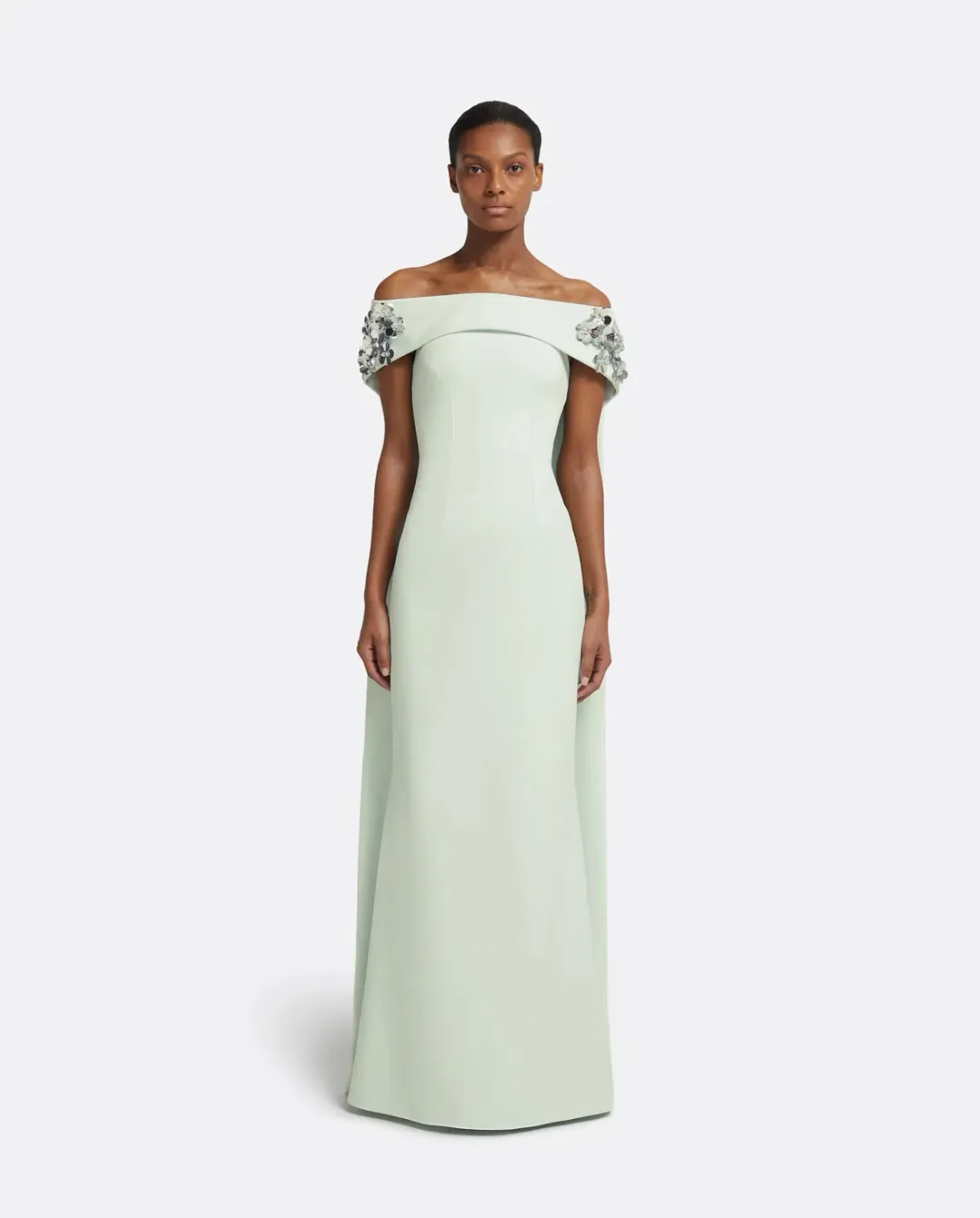 Safiyaa Arabella Harness in Spearmint for rent on The Volte - main image