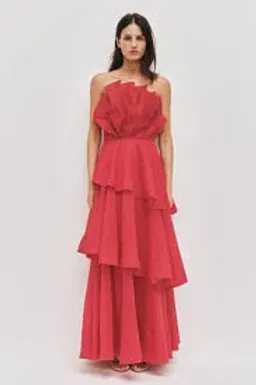 AJE Selestia Gown Red 12 for rent on The Volte - image 2