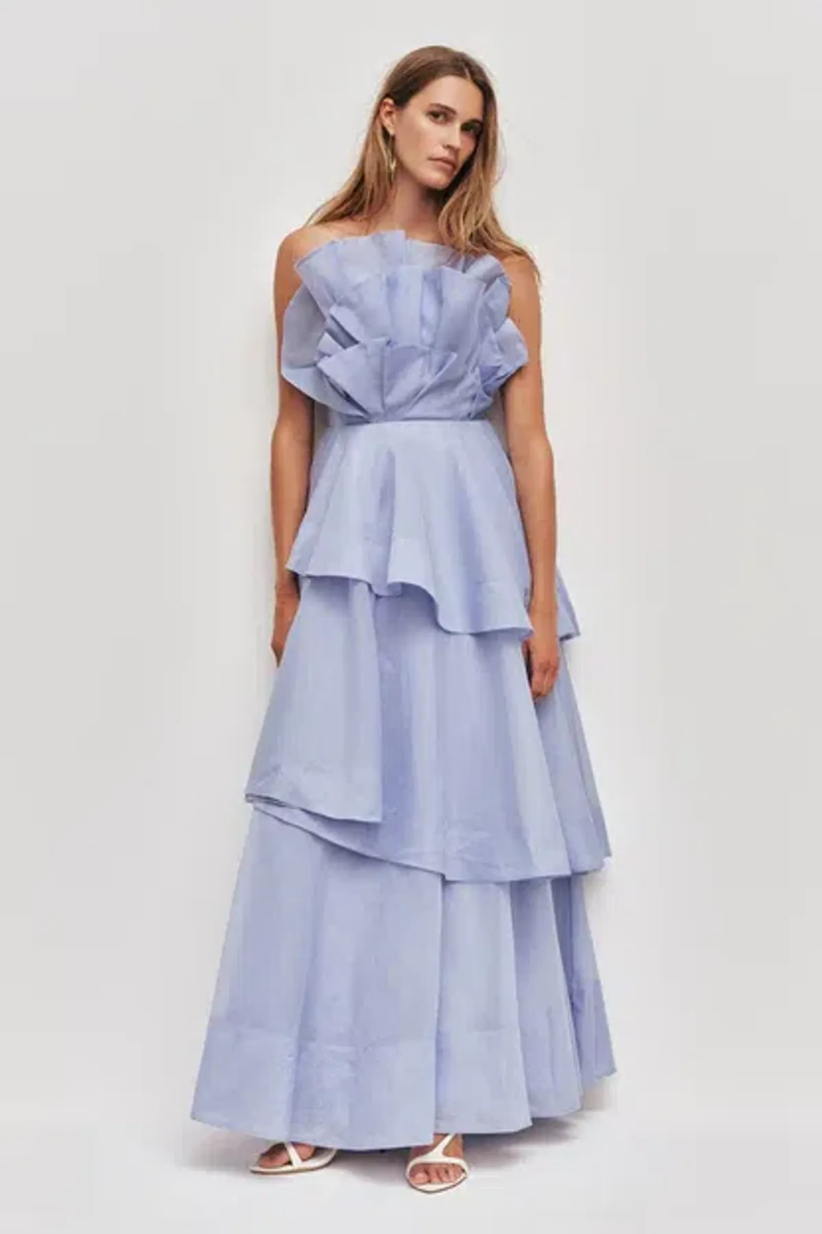 AJE Selestia Gown Blue 12 for rent on The Volte - main image