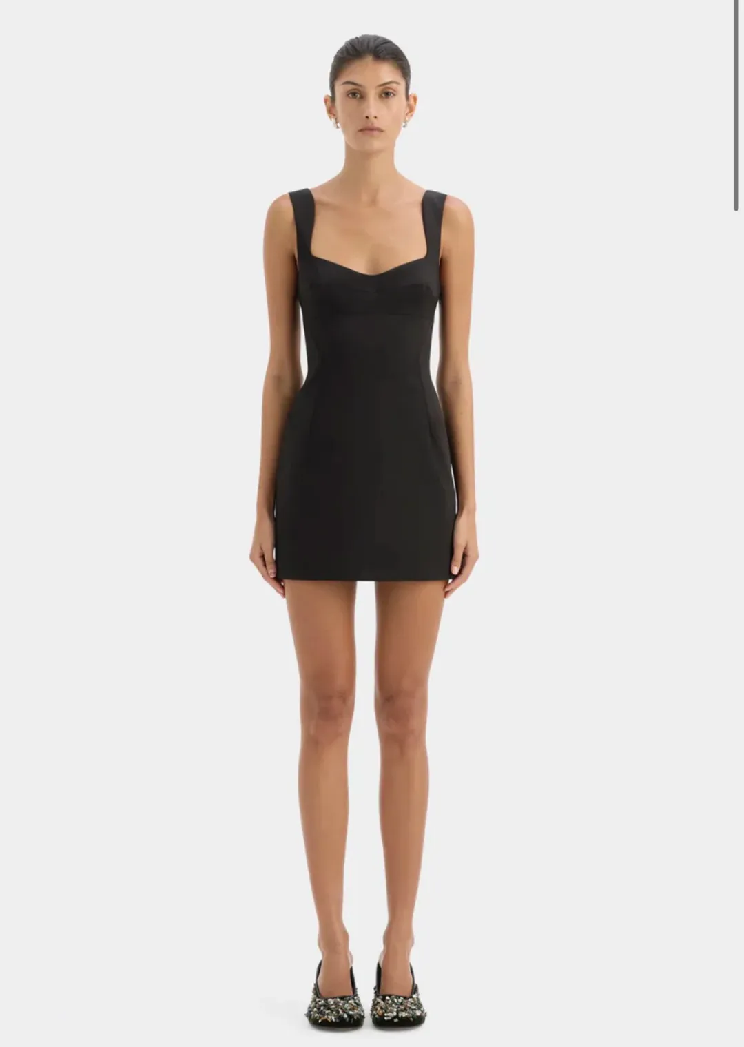 Sir The Label ALIZEE STRUCTURED MINI DRESS for rent on The Volte - main image