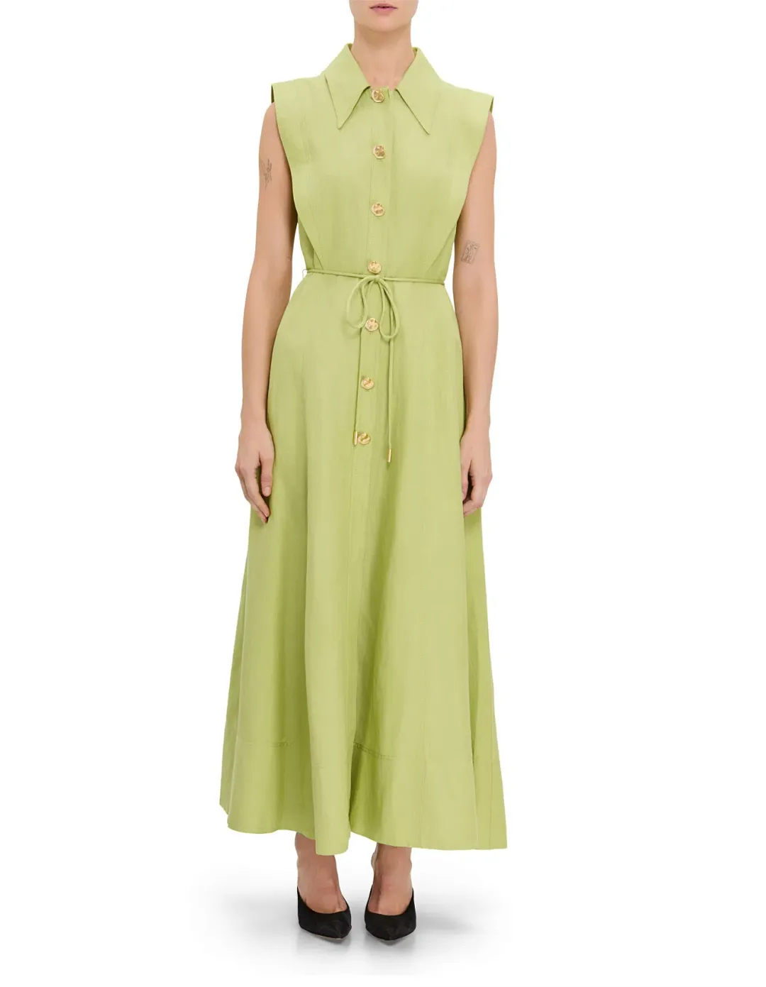 AJE Eyra Midi Dress 16 for rent on The Volte - main image