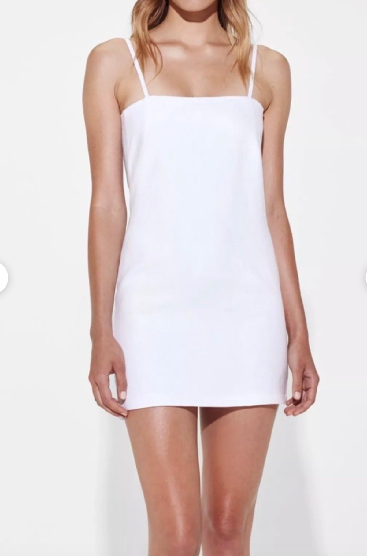 Sir The Label Gracie Mini Dress Tie White | AU 10 - Image 1