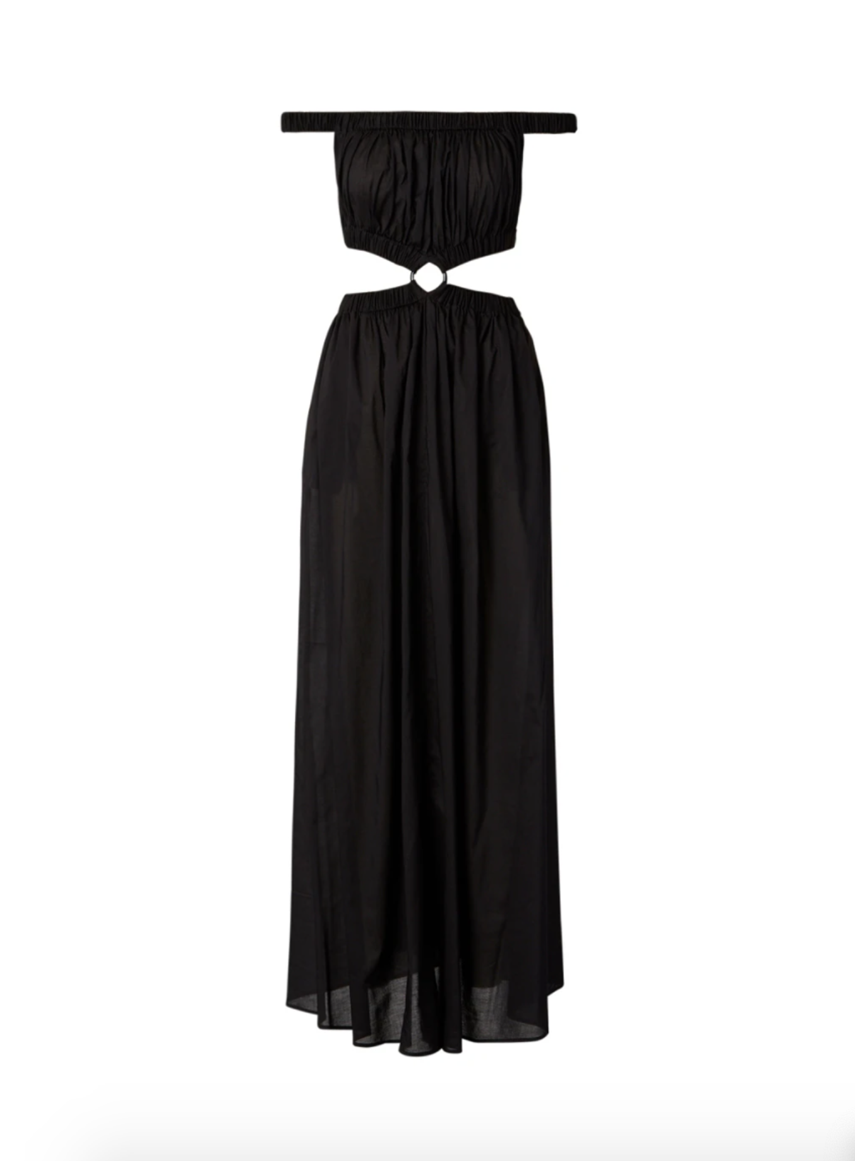 Scanlan Theodore Cotton Voile Ring Dress Black Size S / Au 8 - Image 7