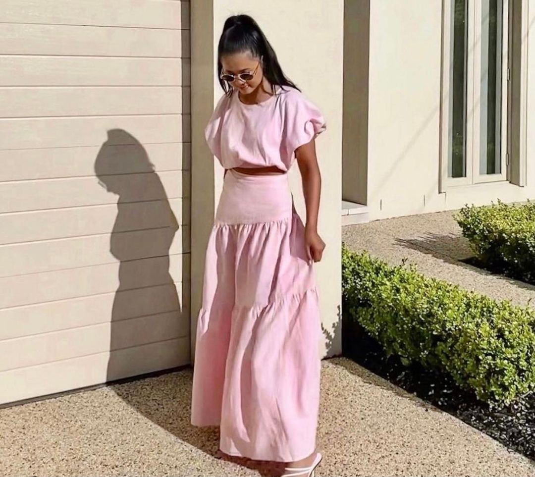 Mossman Daybreak Top and Skirt Set Both Size 8 for rent on The Volte - main image