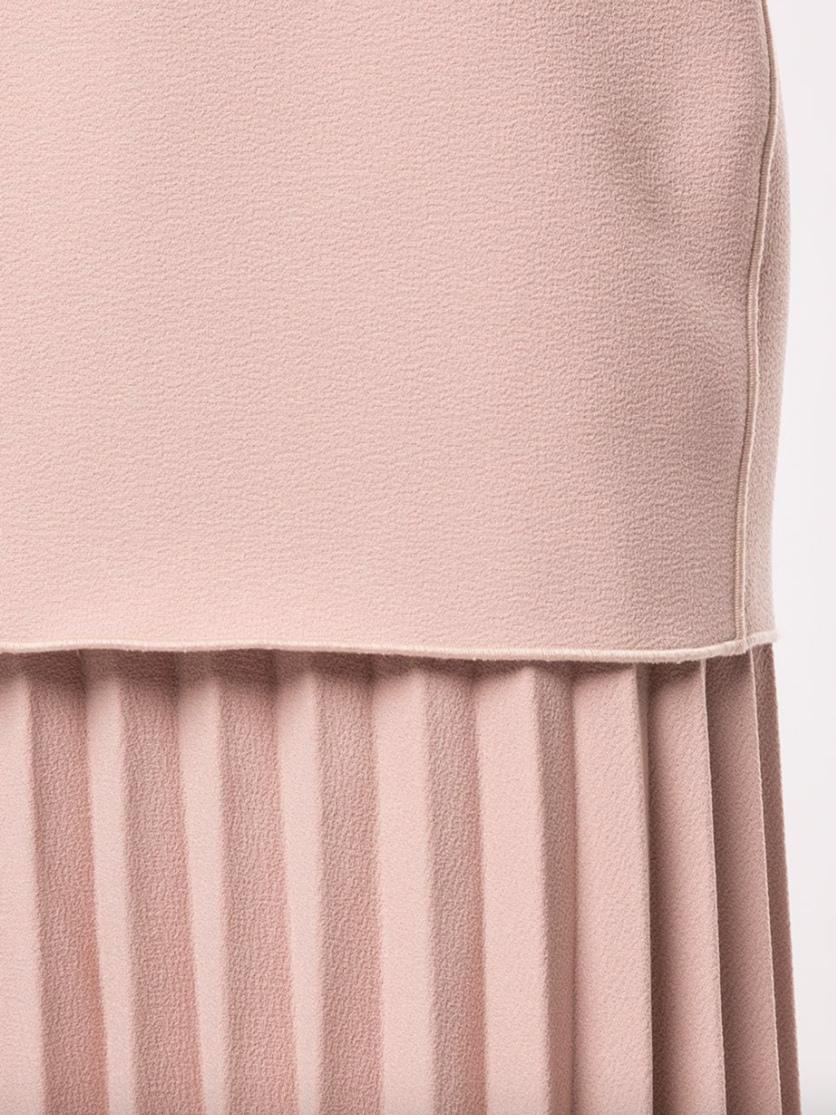 Dion Lee Linear Crepe Pleated Midi Dress Pink Size 6 - Image 4