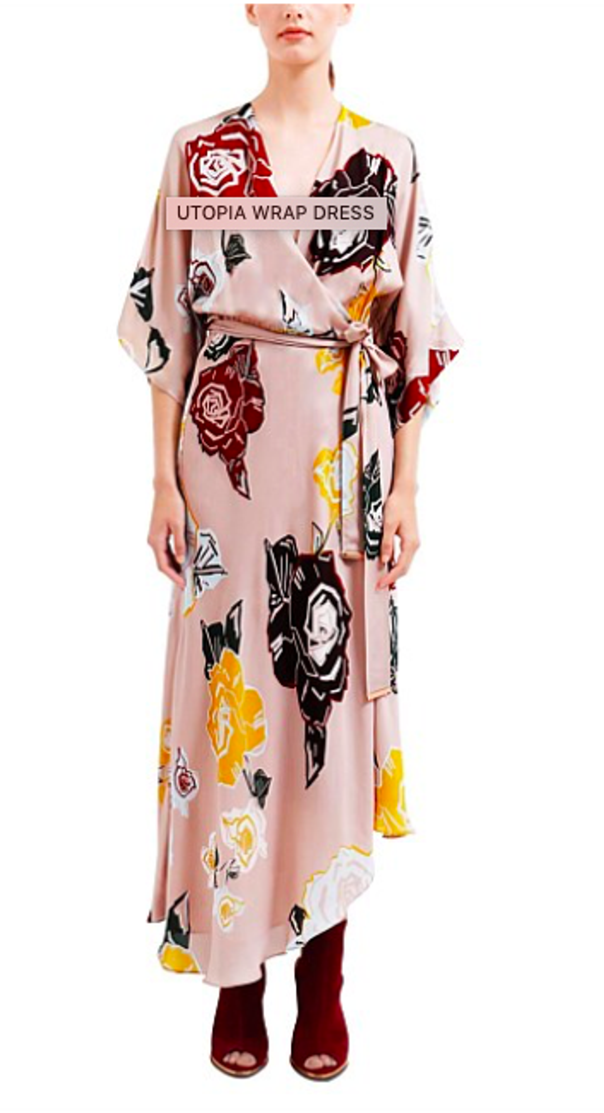 Ginger and Smart Utopia Wrap Dress Size 10 - Image 1