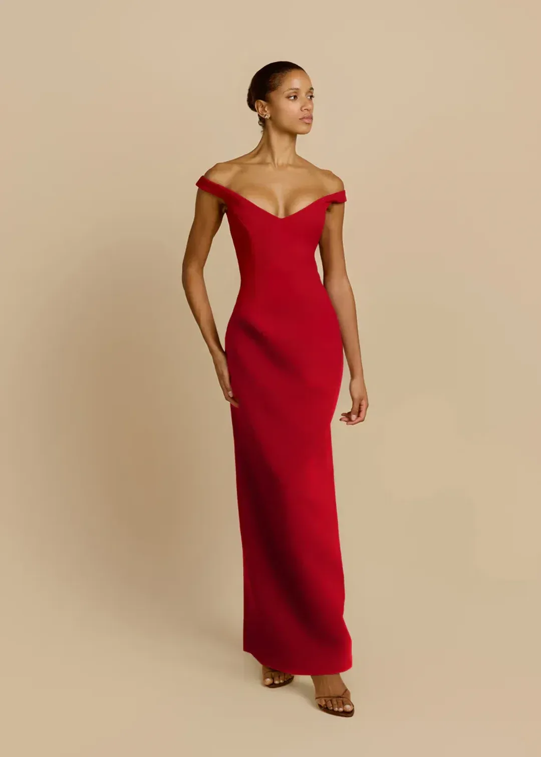 Arcina Ori Red Ellery Gown XS for rent on The Volte - main image