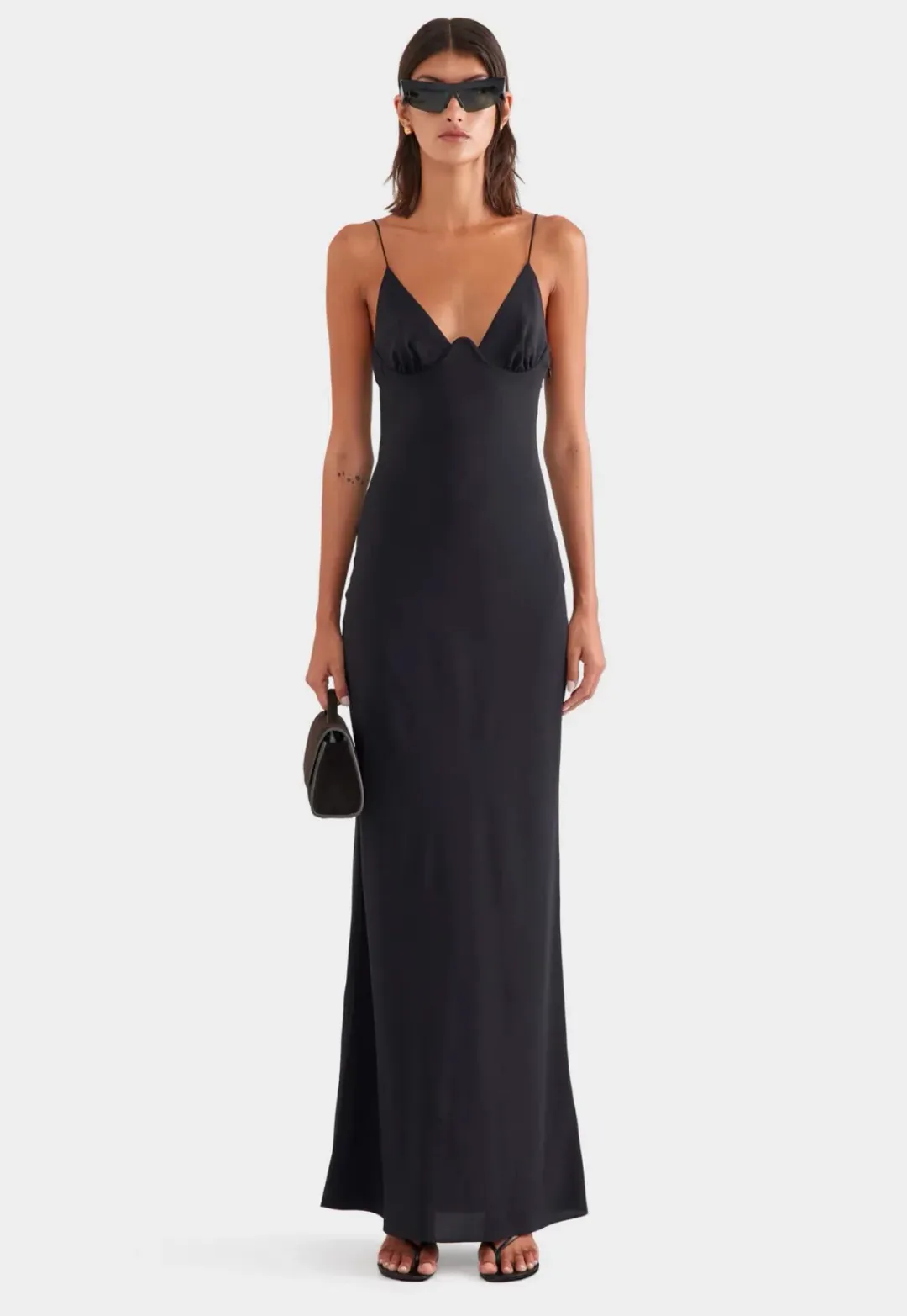 Venroy Silk Underwire Slip Dress xs for rent on The Volte - main image