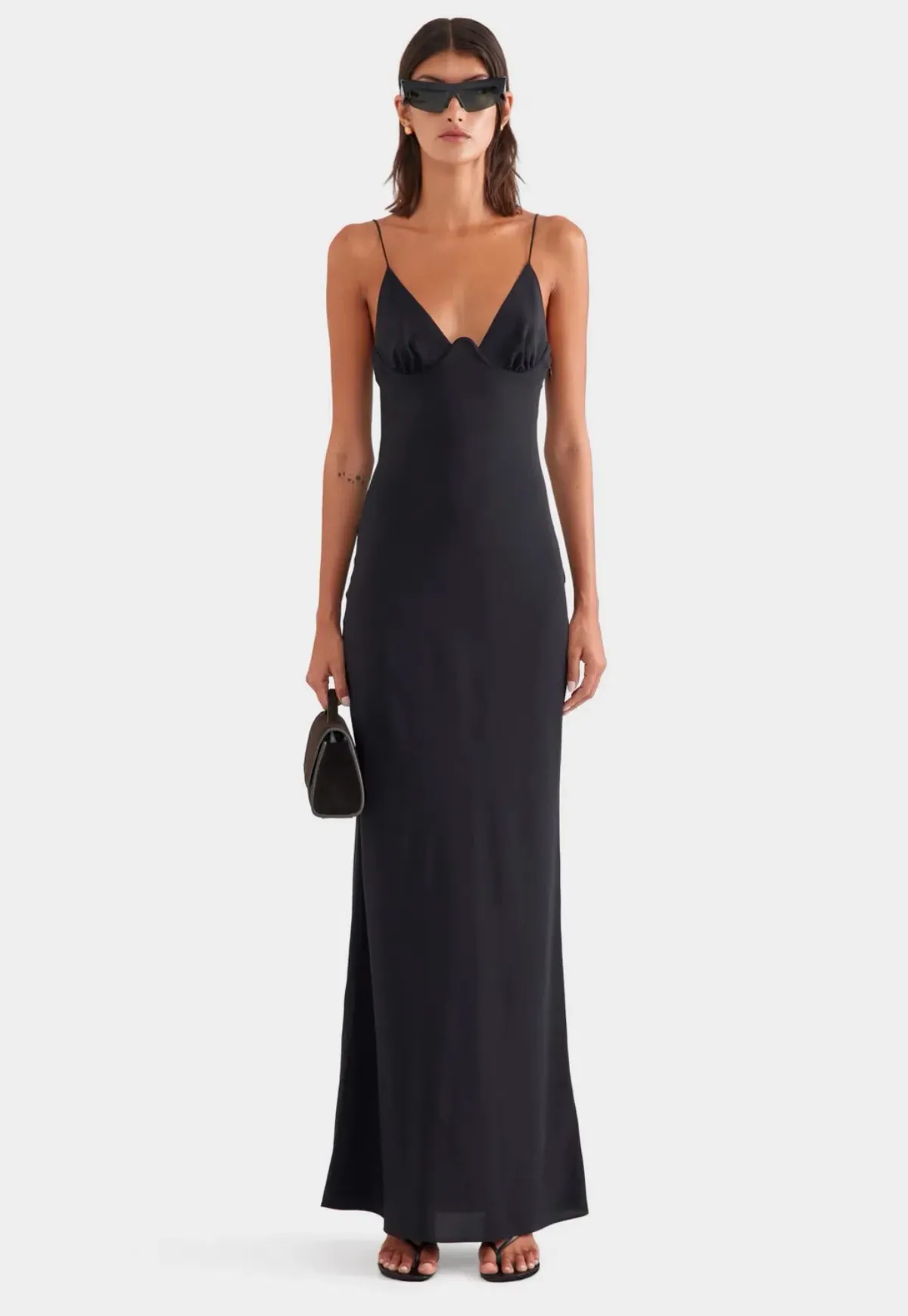 Venroy Silk Underwire Slip Dress xs for rent on The Volte - main image