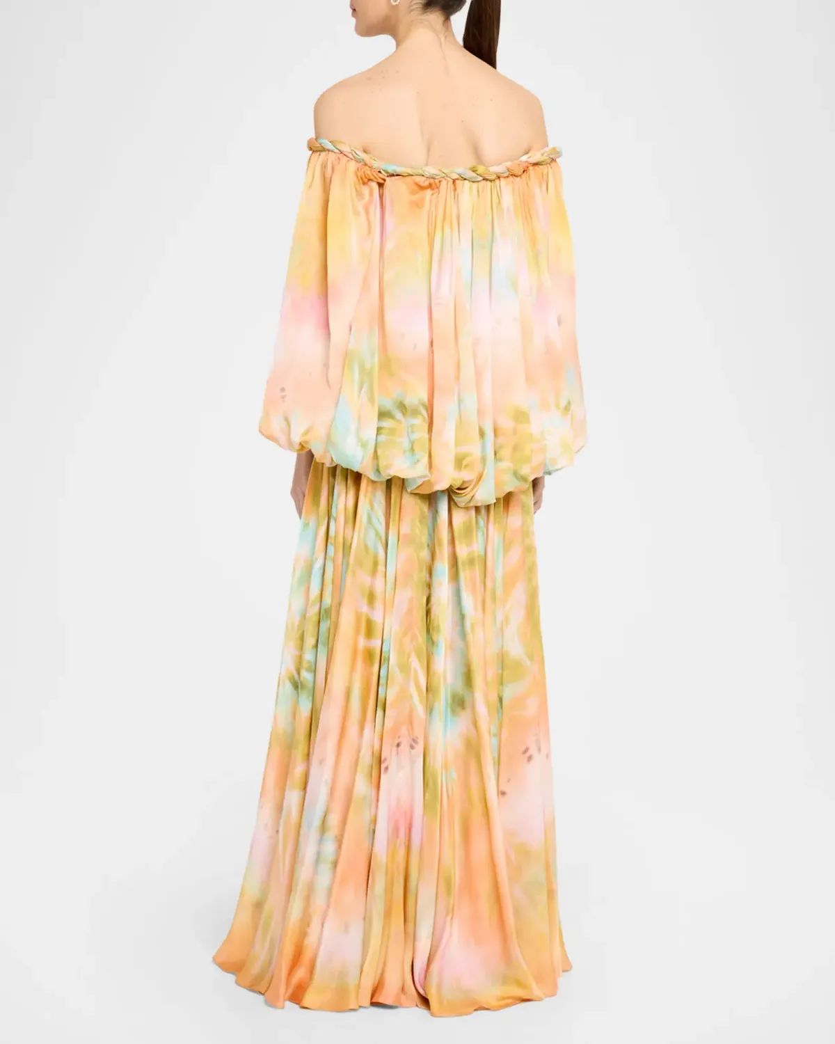 ZIMMERMANN LUNA TWIST BILLOW GOWN SIZE 4 - Image 2