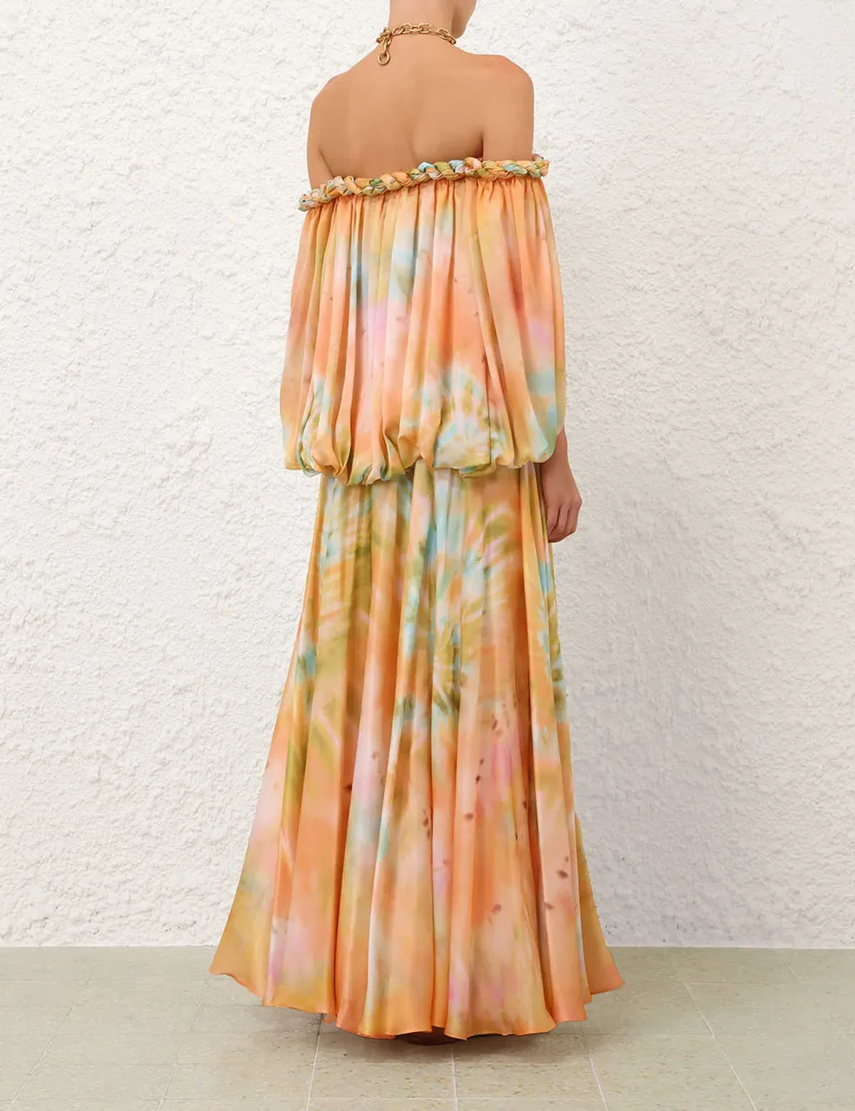 ZIMMERMANN LUNA TWIST BILLOW GOWN SIZE 4 - Image 6