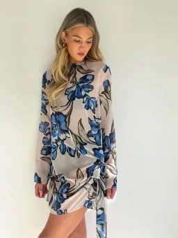 By Nicola Elodie Mini Dress Size 16 Wakiki Floral for rent on The Volte - image 2
