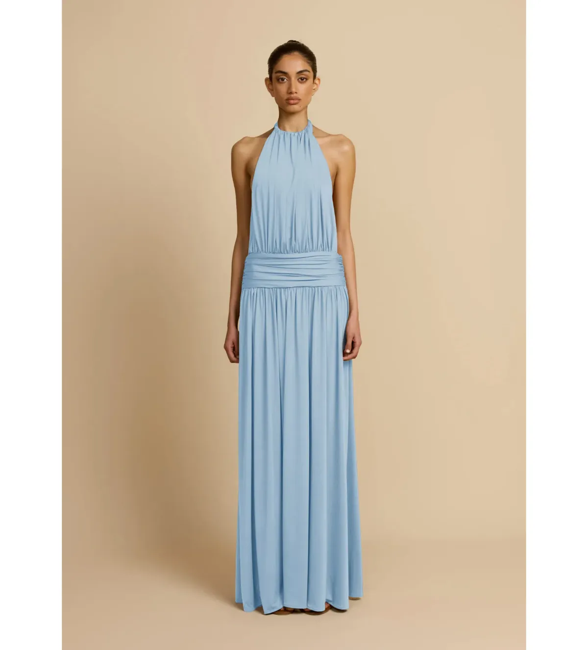 Arcina Ori Santina Maxi Dress in Sky Size 6 - Image 1